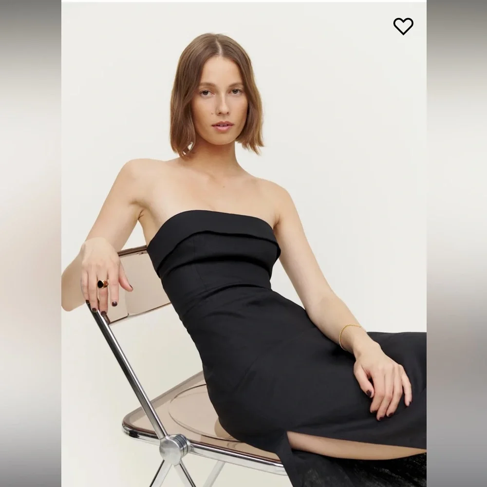 Marcella Linen Dress Reformation - Picture 5 of 8